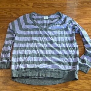 Victoria’s Secret PINK striped tunic shirt